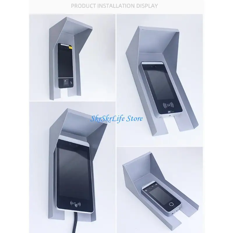 E65E Waterproof Cover Plate Guard Video Doorbell Keypad Cover Protector Cover