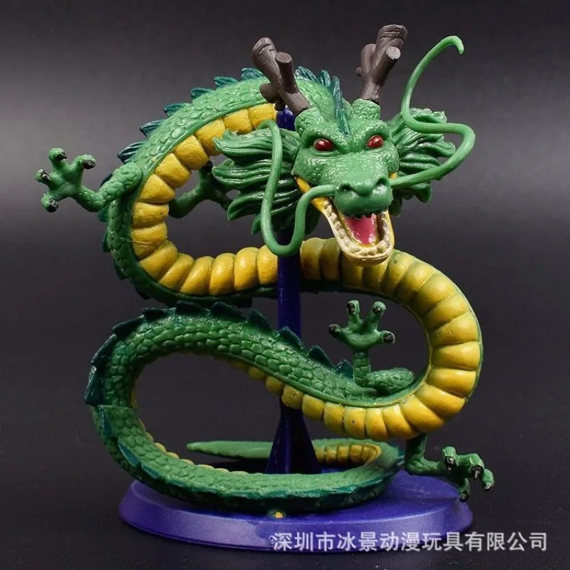 Dragon Ball Figurines Anime Sculpture Ornaments Green Shenrons Toy Models Childrens Birthday Fine Ornamentation Bedchamber Gifts