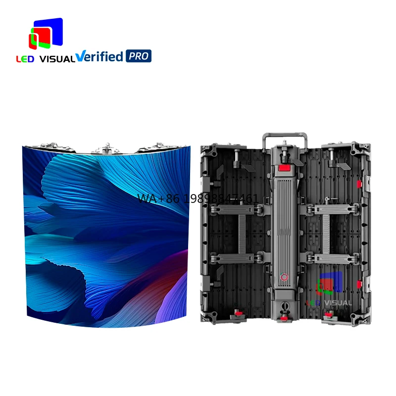 

Led 4K HD Flexible Video Wall Curved Stage Background Screen Pantalla Flexible P2.6 Indoor/Outdoor Rental Display Screen