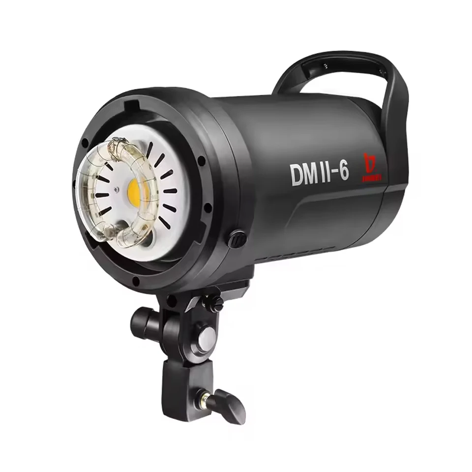 JINBEI DMII-6 600W GN80 5500K Daylight Photograph Flash with Built-in Easycap Function JINBEI 2.4GHz Wireless System LCD Display