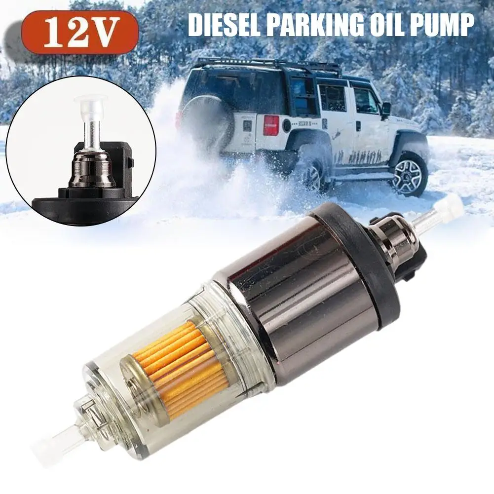 22ml 12V Car Ultra Low Noise Fuel Metering Pump Heater Fuel Pump Pulse Metering For Webasto Eberspacher 1-4KW Diesel Air He A6H9