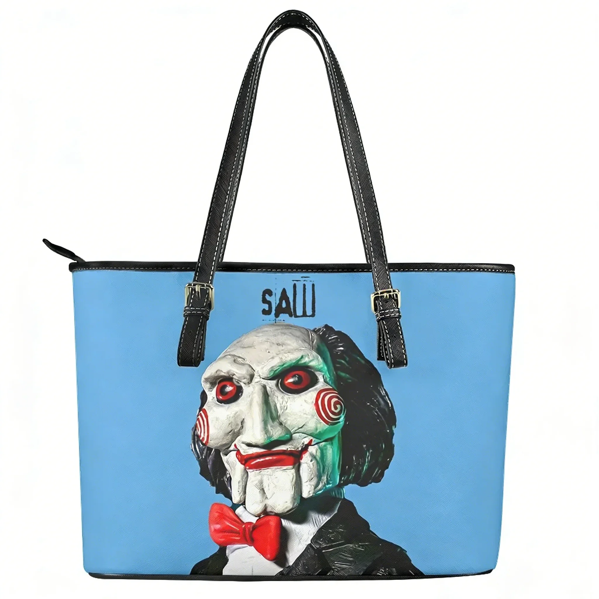 

Saw Handbag Mens Womens Personalized Tote Bag Fashion Shoulder Bag Business Commuter Leather Print Purse Custom Made Bags