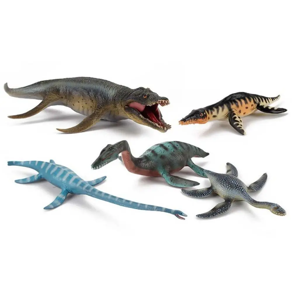 Plesiosaur Prehistoric Biological Model Thalassomedon Kronosaurus Jurassic Ancient Animal Liopleurodon Action Figures