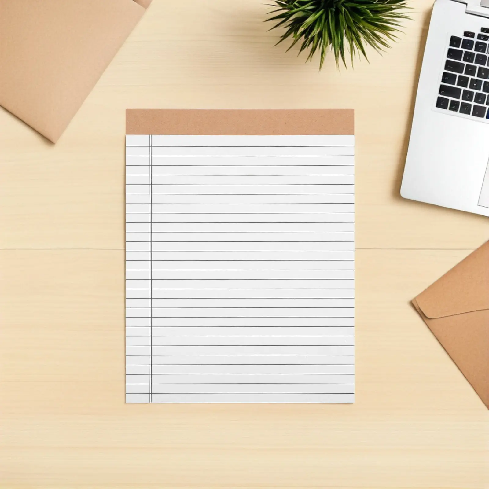 

Набор из 5 блокнотов формата Letter: толстая бумага, перфорированные линованные страницы, отрывные листы, белые линованные тетради для офиса и заметок