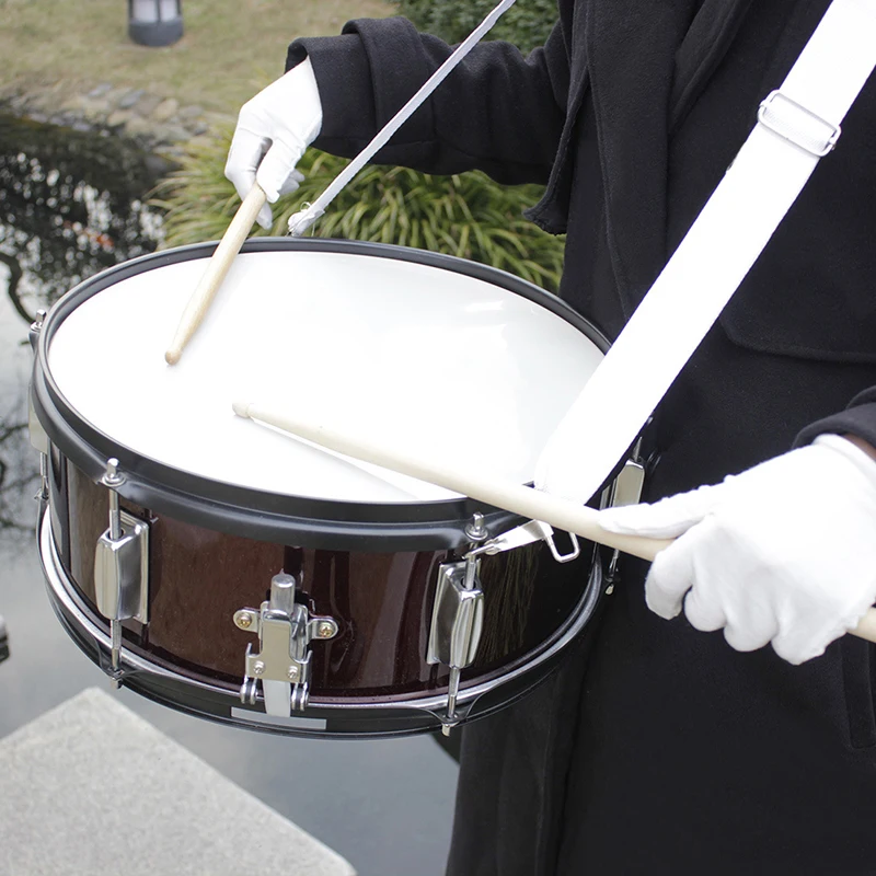 14 بوصة كمين طبل المهنية مجموعة طبلة الموسيقى المحمولة طبول جلد الغنم الأطفال الكبار أدوات قرع للمبتدئين #2