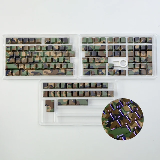 125 Keys Great Wave Off Kanagawa Dye Sub PBT Keycaps Cherry