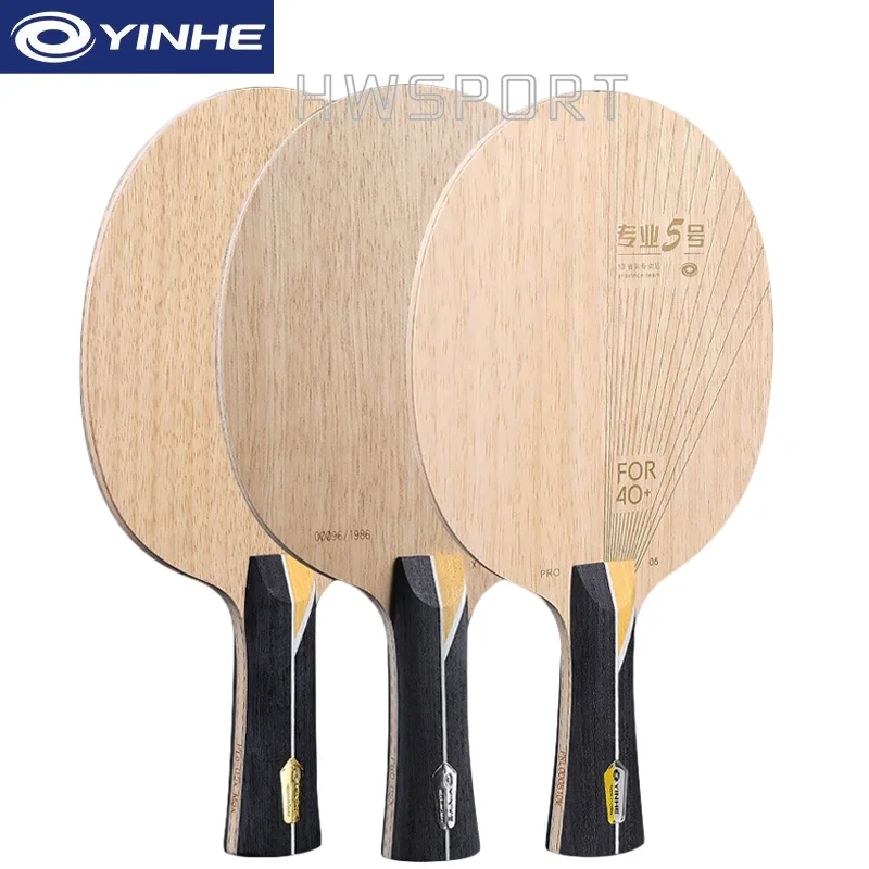 

YINHE PRO 05 Table Tennis Blade 5 Wood 2 KLC Fiber Professional Ping Pong Blade Pro-05 Pro-05X Max