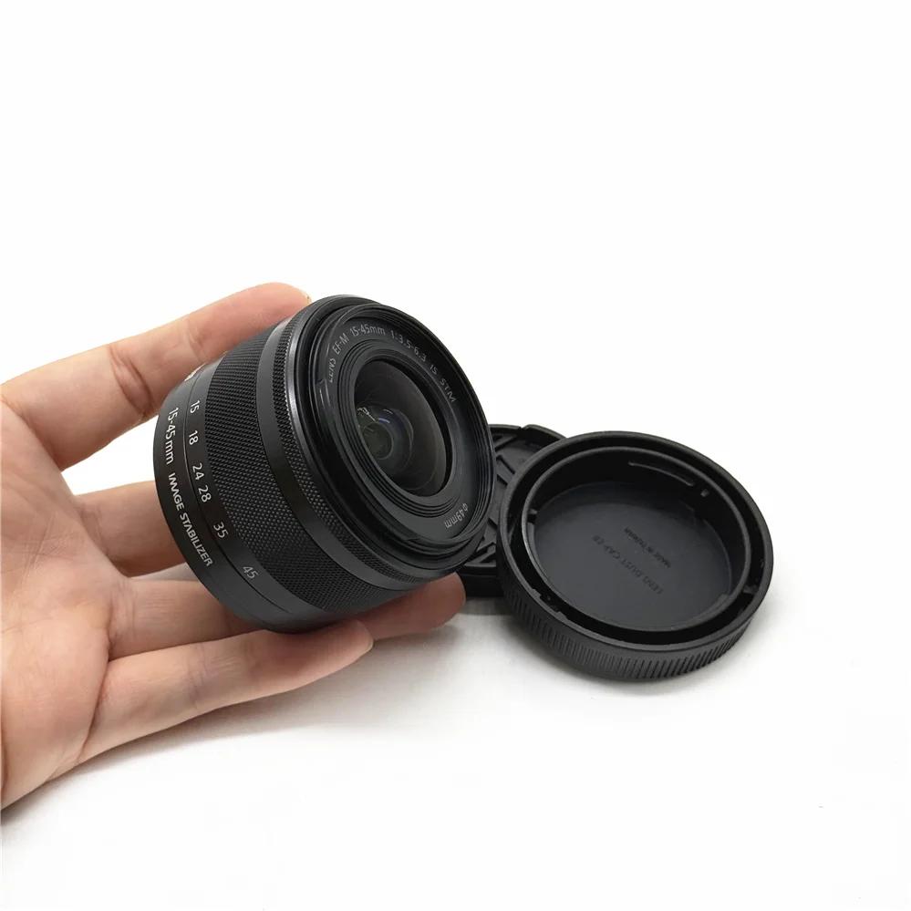 15-45mm Lens For Canon EF-M 15-45mm f/3.5-6.3 IS STM lens For Canon M1 M2 M3 M5 M6 M10 M50 M100 camera
