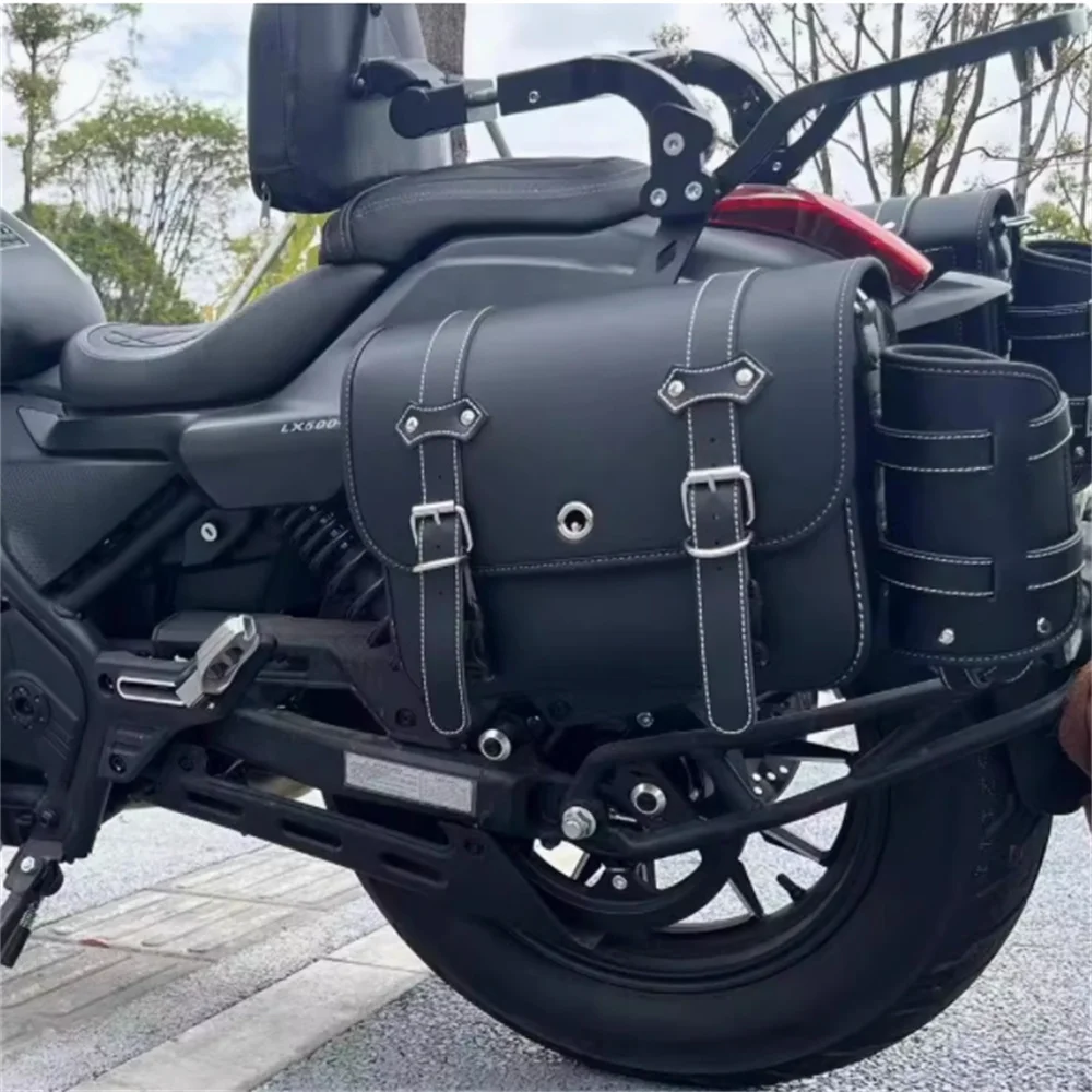 

For QJMOTOR SRV150/250/300/350/500/600 SRV700 edge wrapped canvas bag SRV600 SRV500 waterproof quick release side wrapped box