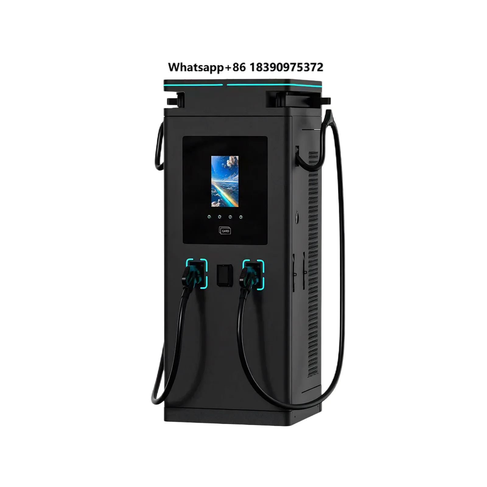High Performance DC EV Chargers 320kW 480kW Electric Vehicle DC Charging Pile GBT Fast Charging Station With 10-inch Screen