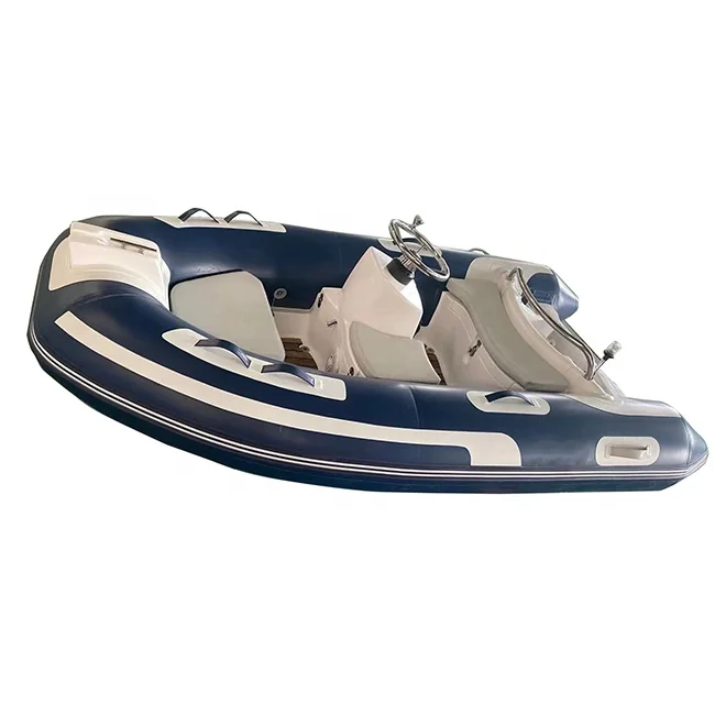 10ft Mini RIB300 Orca Hypalon/PVC Semi Rigid Fiberglass RIB Inflatable Tender Boat for Sale