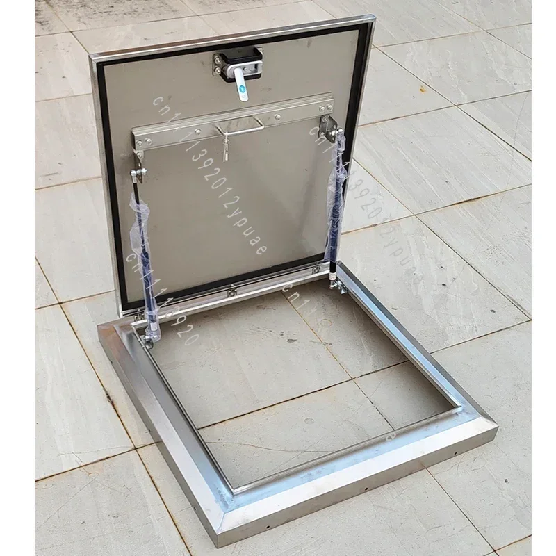 Custom Stainless Steel Roof Manhole Cover, Rainproof Access Hatch for Terrace Rooftop Inspection