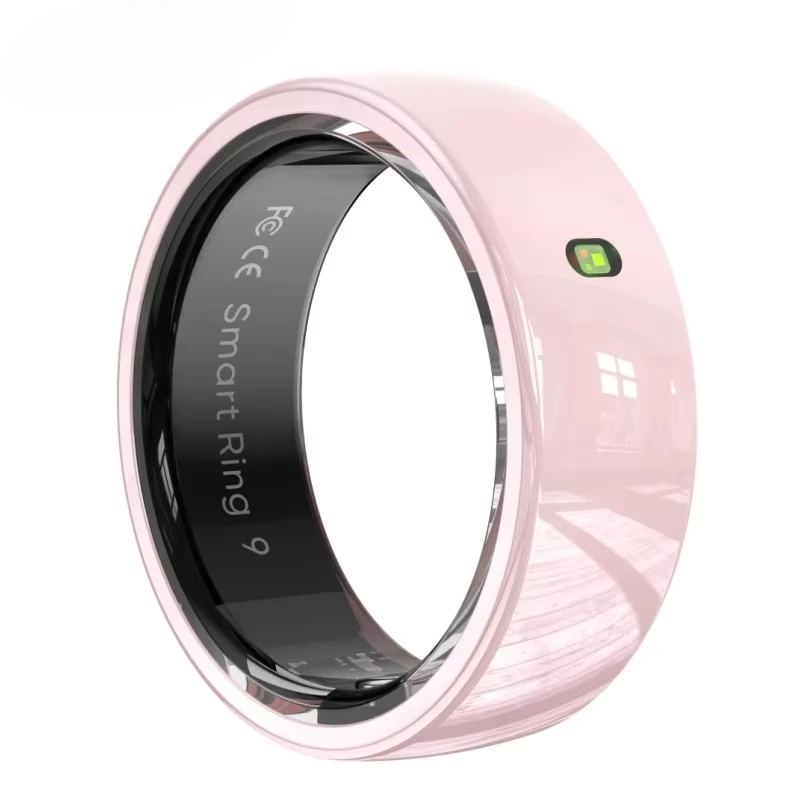 Usmiley Nuovo rosa musulmano Conteggio R5 Elogio Smart Ring Notifica Promemoria Monitor della temperatura della pelle Touch NFC Smart Ring