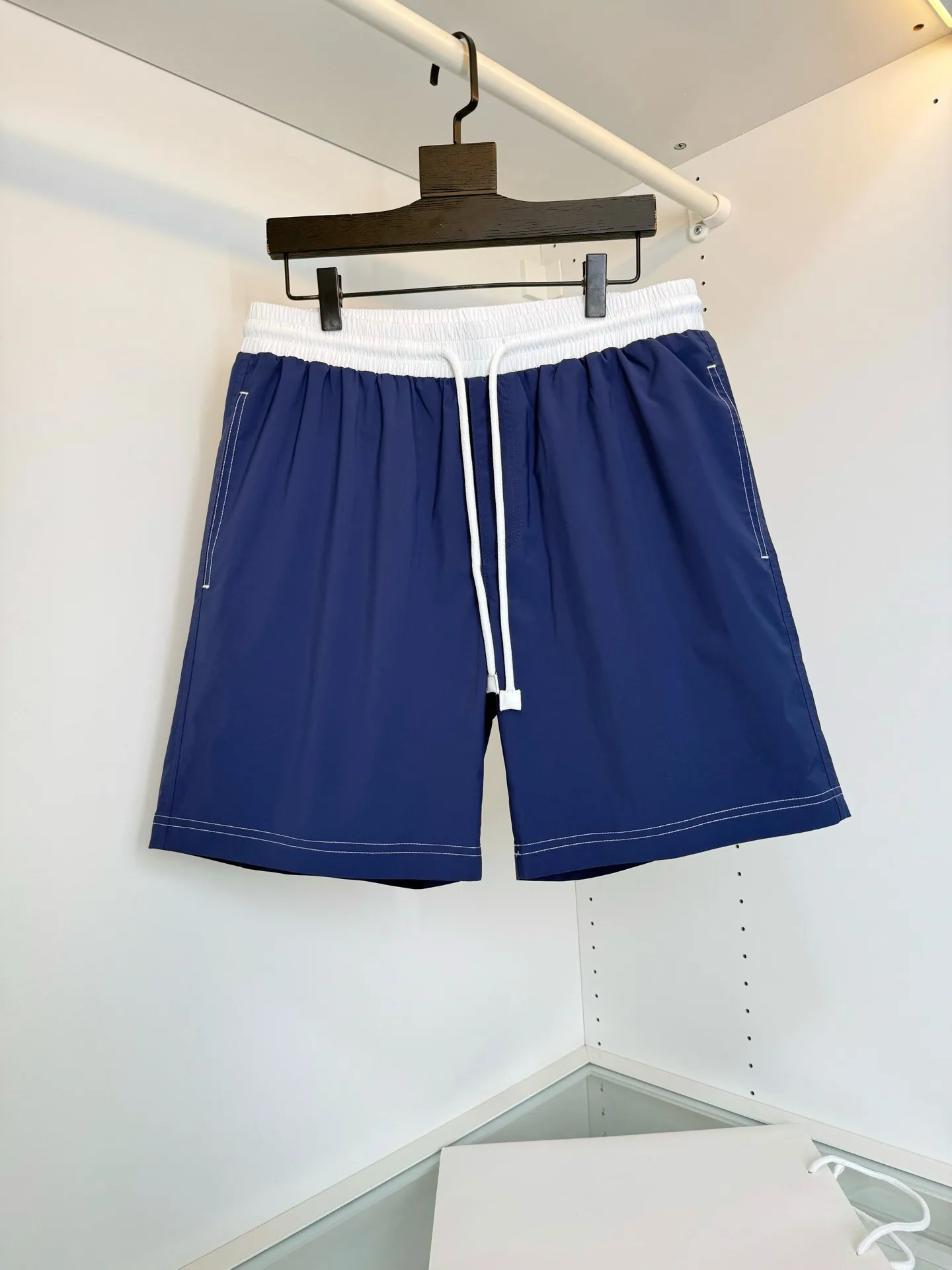BC old money wind summer new middle waist straight men's simple breathable casual short pants