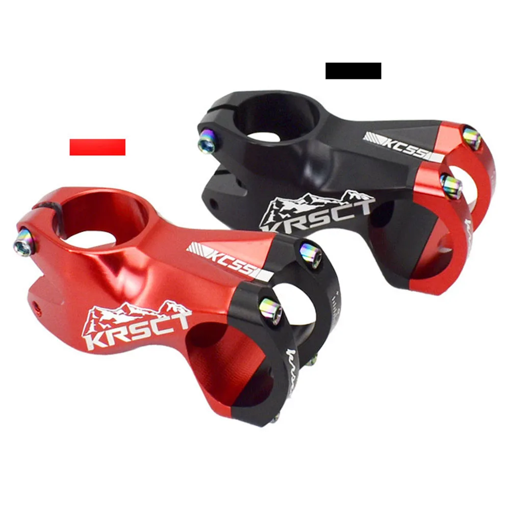 Bicycle Handlebar Stem 31.8*55/65mm Ultra-light Aluminium Stem Mountain Bike Riser Mountain Bike Parts