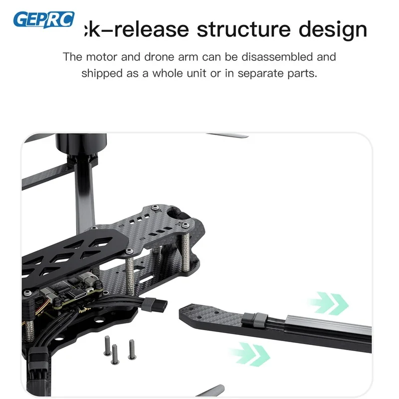 كاميرا GEPRC LR10 ، markge ، p W LONGRANGE fv F405 V2 FC EM3115 900KV Gemfam-3 TAKER h8096k BLS 80A 4IN ESC Caddx H1