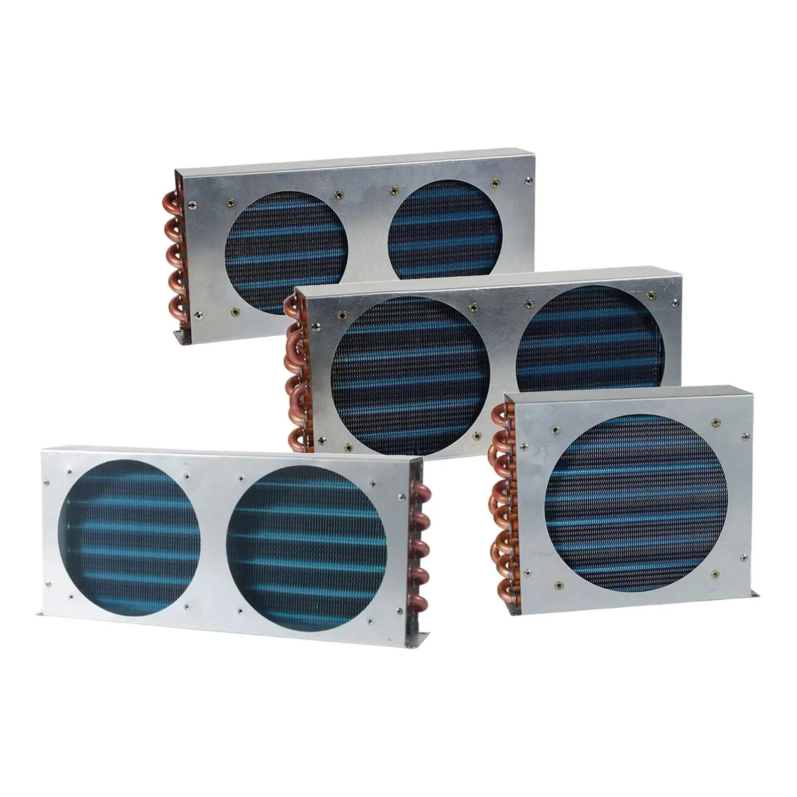 

Конденсатор для холодильника с морозильной камерой Компактная система охлаждения Прочная с корпусом Радиатор с воздушным охлаждением для промышленного оборудования своими руками
