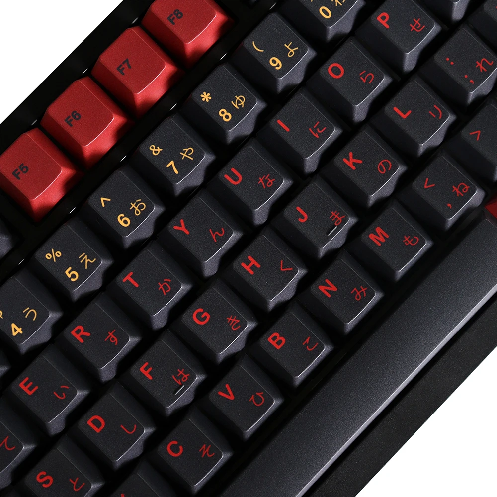 أغطية مفاتيح GMK Higanbana Cherry Profile PBT 129 مفتاحًا بخمسة جوانب أغطية مفاتيح لـ 61/64/87/104/108 Mx Switch لوحة المفاتيح الميكانيكية