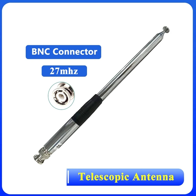 Antena telescópica del conector de la antena 27MHZ para la antena de la varilla del walkie talkie de los radios de onda corta