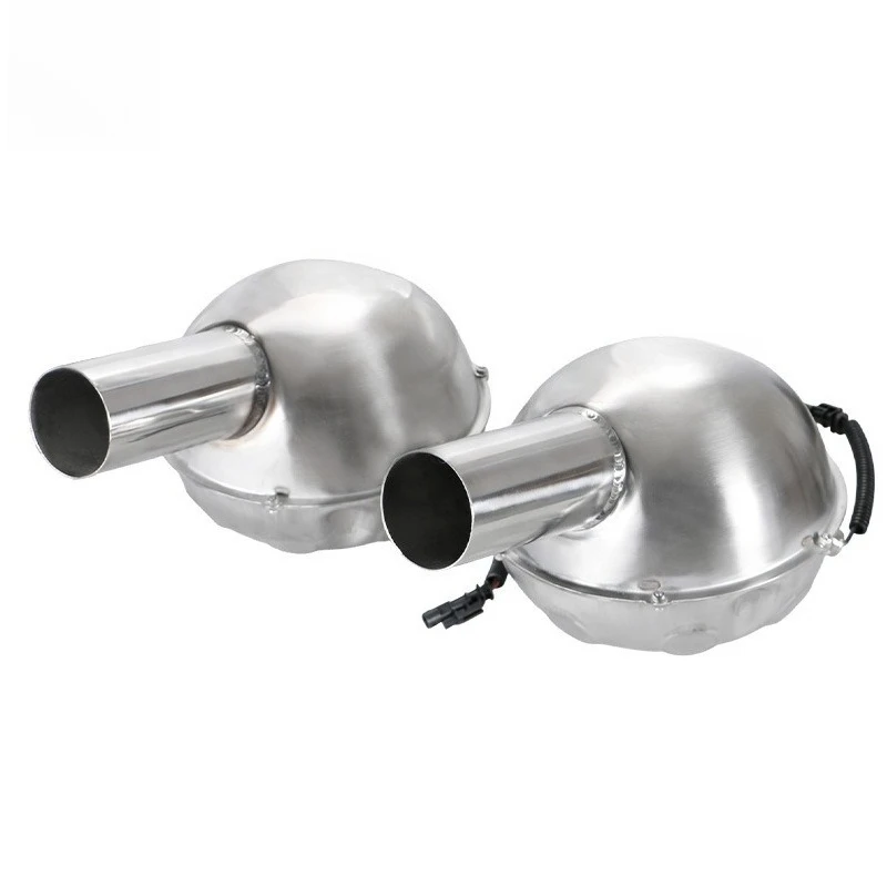 Universal Car Electronic Exhaust Sound Simulator Supercar Sound Muffler Kit Phone APP Remote Control Single Dual Drum Optional