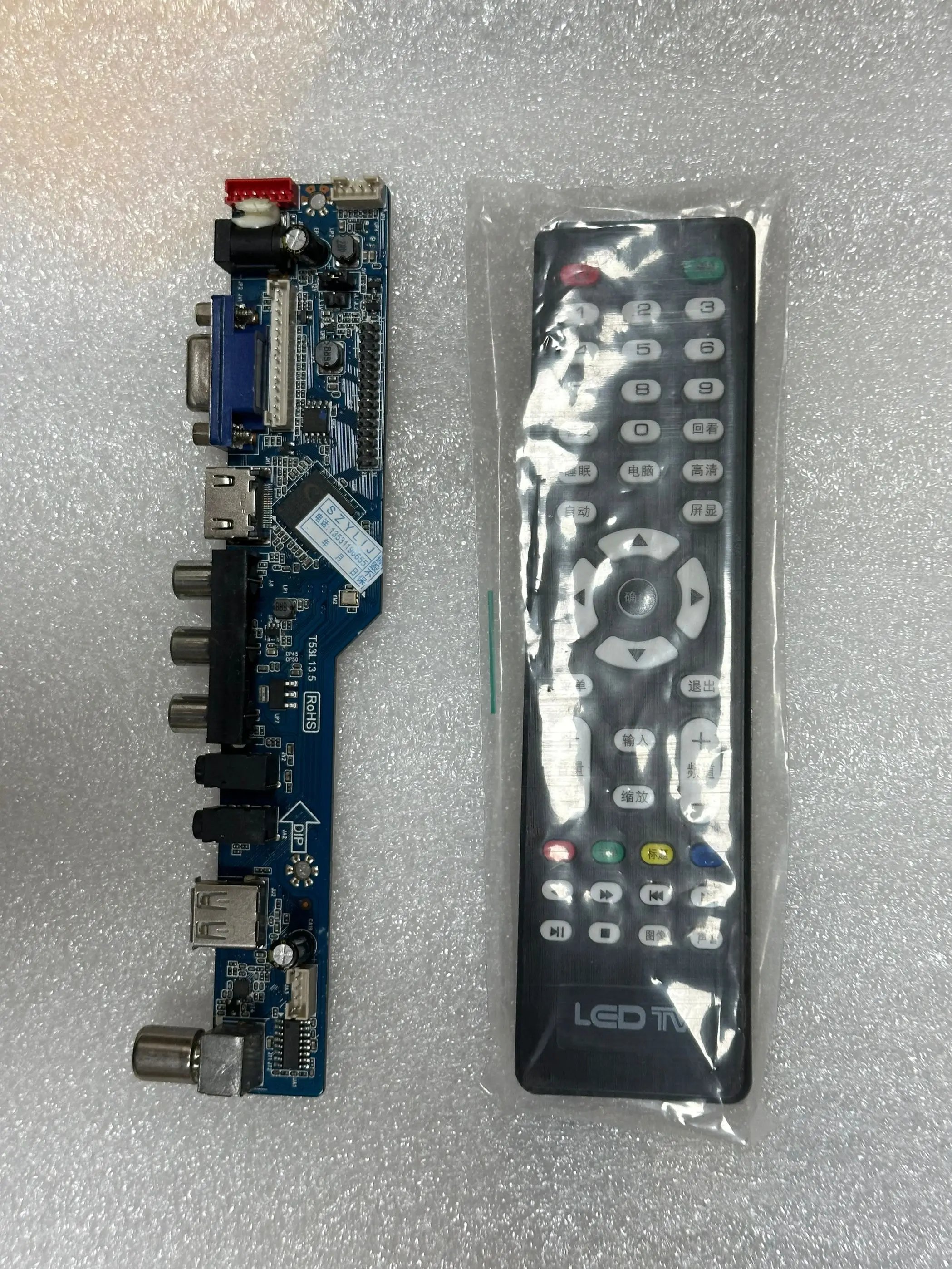 

Подходит для материнских плат телевизора T53L13.5 VS.T53U12.2 VS.T53U11.2 VS.T56J11.2