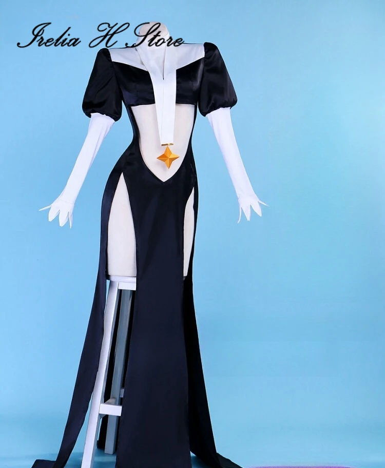 

Irelia H Gushing over Magical Girls Sister Gigant Cosplay Costume Mahou Shoujo Ni Akogarete Sexy Nun Dress Halloween Costumes