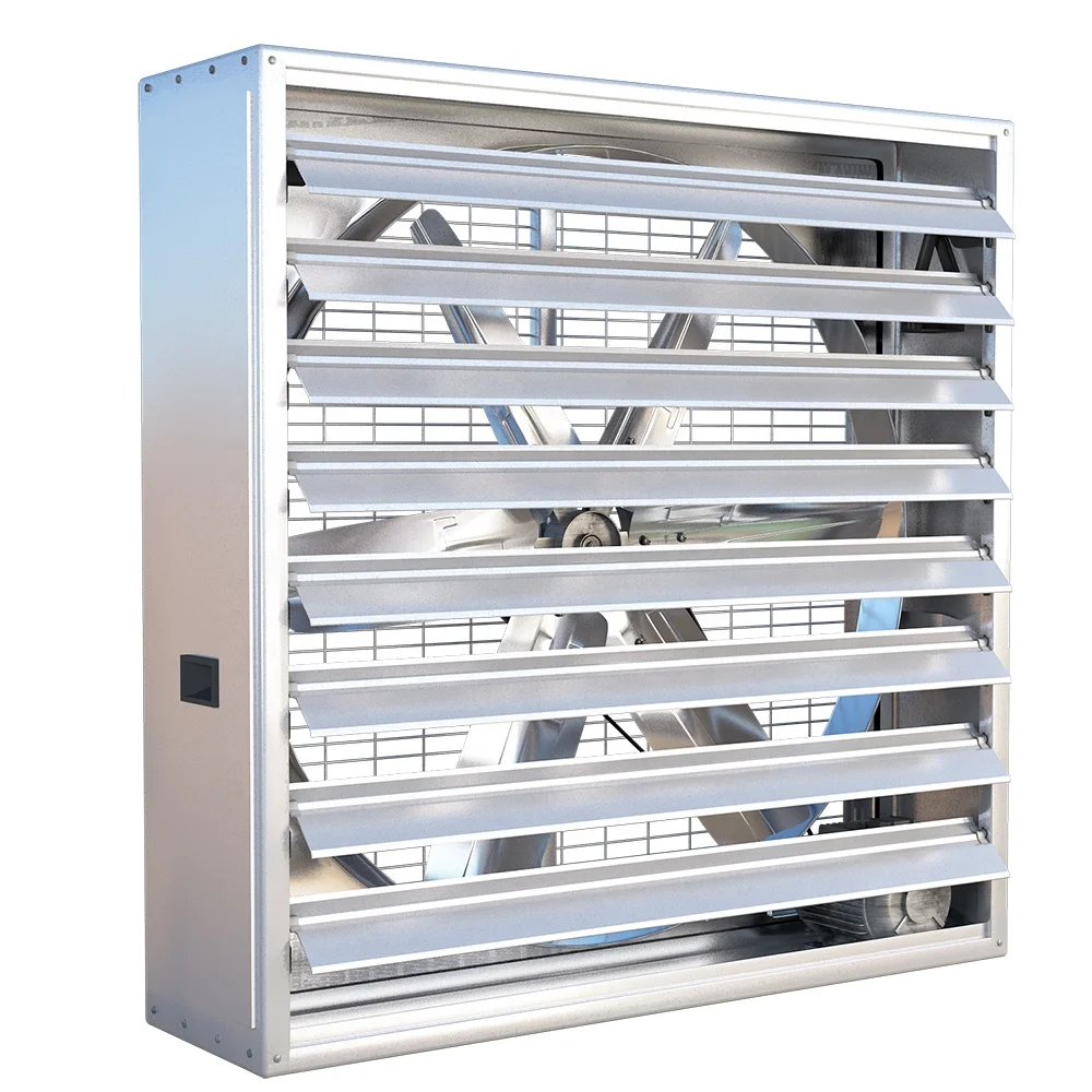 MX-1530 Wall-mounted Exhaust Blower Fan Negative Pressure for Manufacturing Plants Printing Shops OEM & ODM Supported