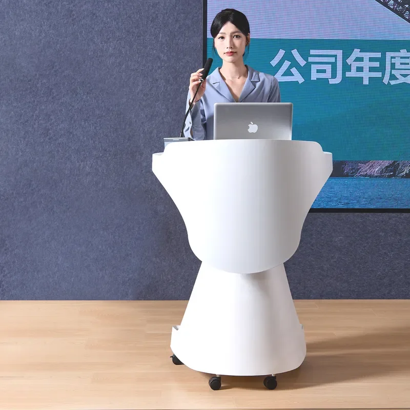 for Movable Lifting Podium School Teacher Office Conference Presiding Desk Front Desk Table
