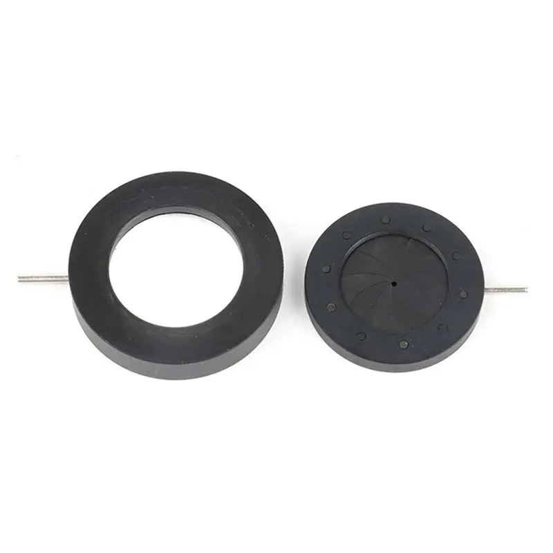 2X Manual Aperture Adjustable Mechanical Iris Diaphragm Iris Diaphragm For Digital Camera Microscope Iris Lens SK12-N37R