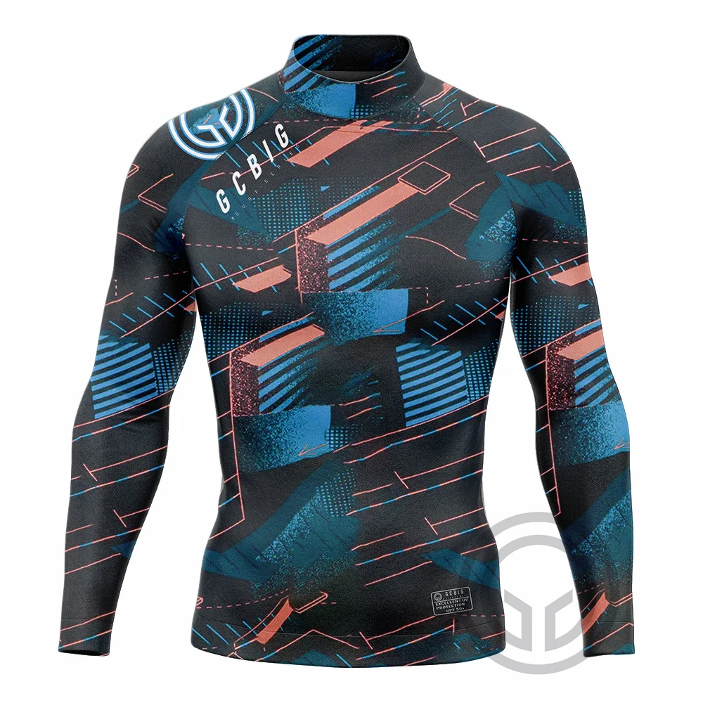 Koszulki do surfingu z strój do surfingu długim rękawem Rashguard Muta Surf Uomo odzież do pływania koszulki do nurkowania