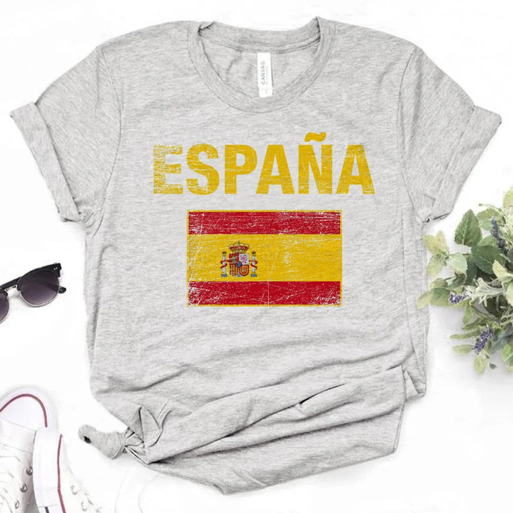 Spanish t shirt women summer Tee female funny manga streetwear clothing