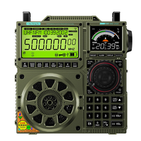 Hanrongda HRD-C919 AIR FM MW SW Shortwave VHF UHF WB Multi-Band Radio Portable Aviation Band Radio Receiver