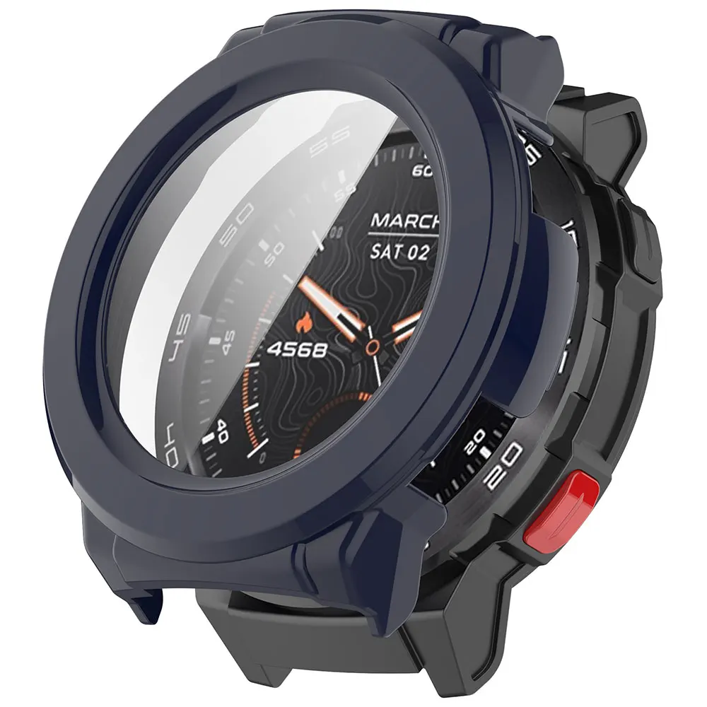 PC Watch Case + Glass Film For Mibro Gs pro Screen Anti-scratch Protector Cover With Tempered Glass Frame For Mibro Gs pro Cases view 2