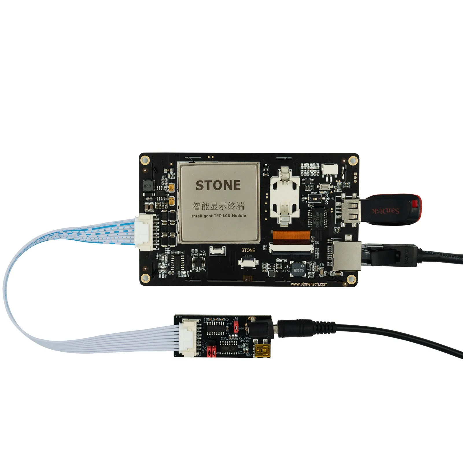 SCBRHMI จอแสดงผล STWI043WT-01 - 4.3 "HMI Intelligent Resistive แผง UART โมดูล TFT LCD ทำงานร่วมกับ Arduino ESP32