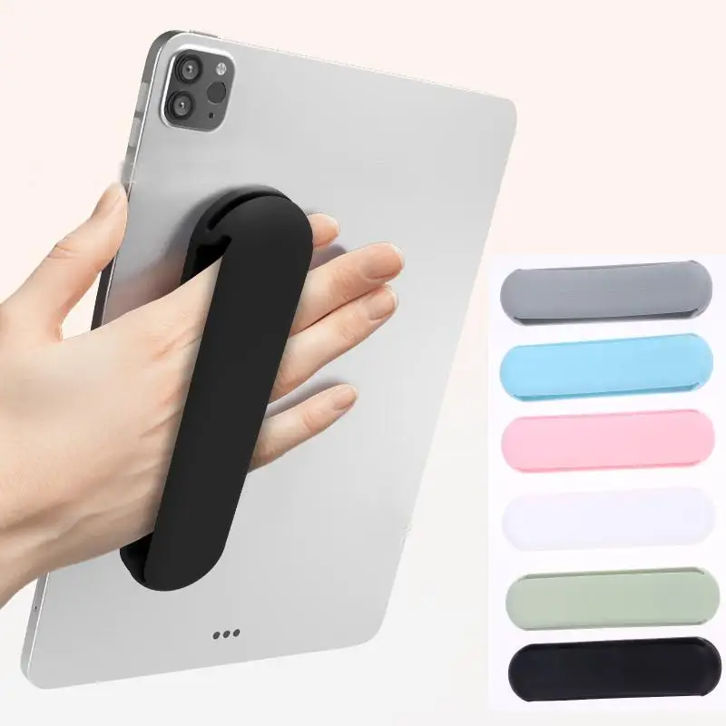 

Y-1Pc Handed Tablet Phone Holder Sucker Strap Universal Non-Slip Finger Grip Strap Phone Holder Stand For Mobile Phone Tablet
