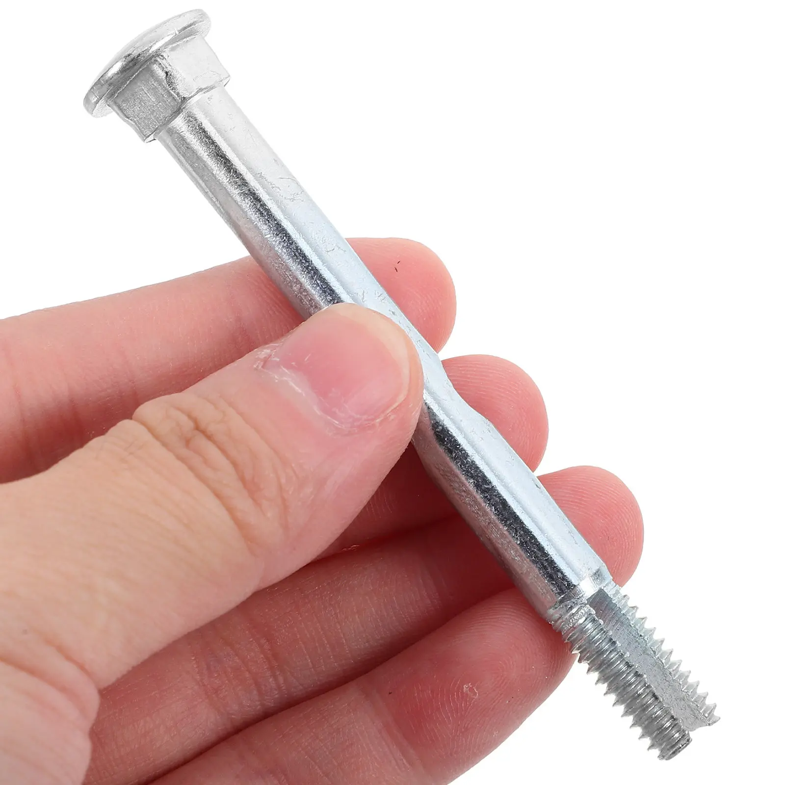 Outdoor Umbrella Accessories Patio Crank Replacement Repair Parts Metal Shaft Silver