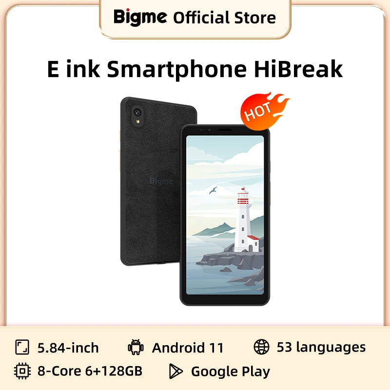 Bigme Hibreak Smartphone E-ink electronic Ebook Reader 5.84