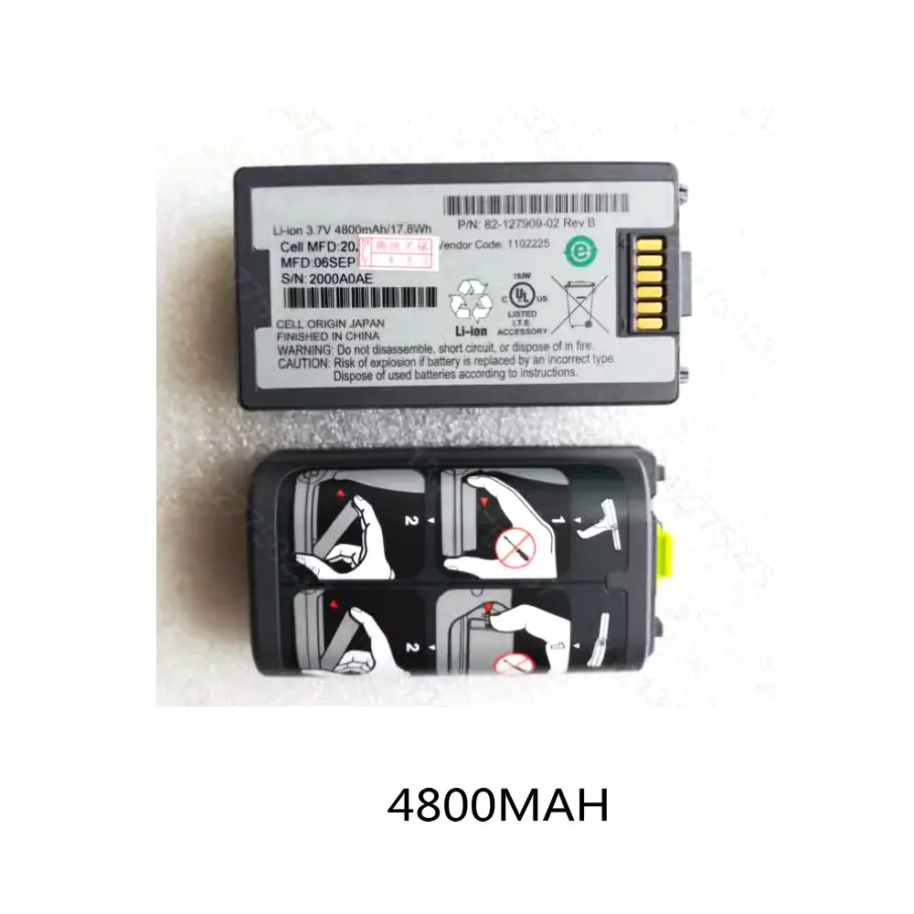 Original 3.7V 4800mAh Battery For Motorola Symbol MC3190 MC3190Z MC3190R MC3190G P/N:82-127909-02