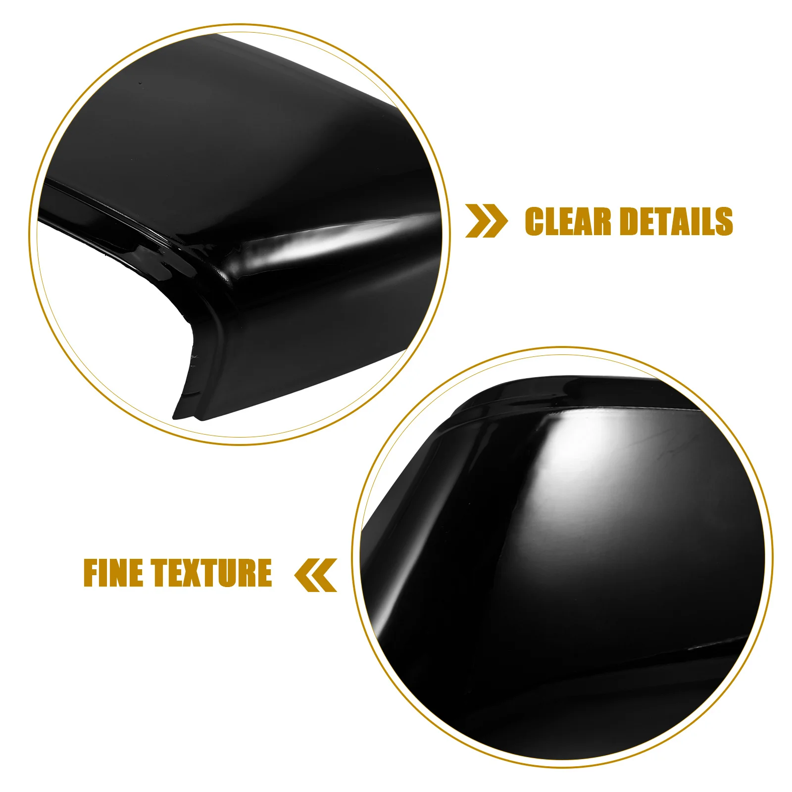 

Rearview Cover Stylish Auto Rearview Mirror Cap Durable Car Wing Mirror Cover Right Side Automotive Exterior Upgrade Accessories