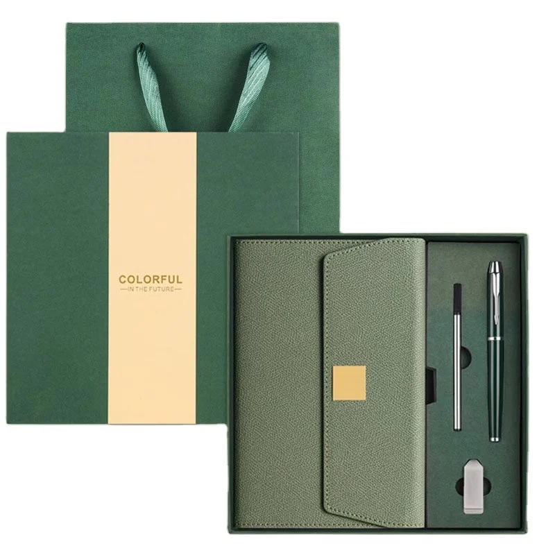 

2025customized.Factory Colorfulnotebook and stylus pen and refill and USB and USB set corporation 245056