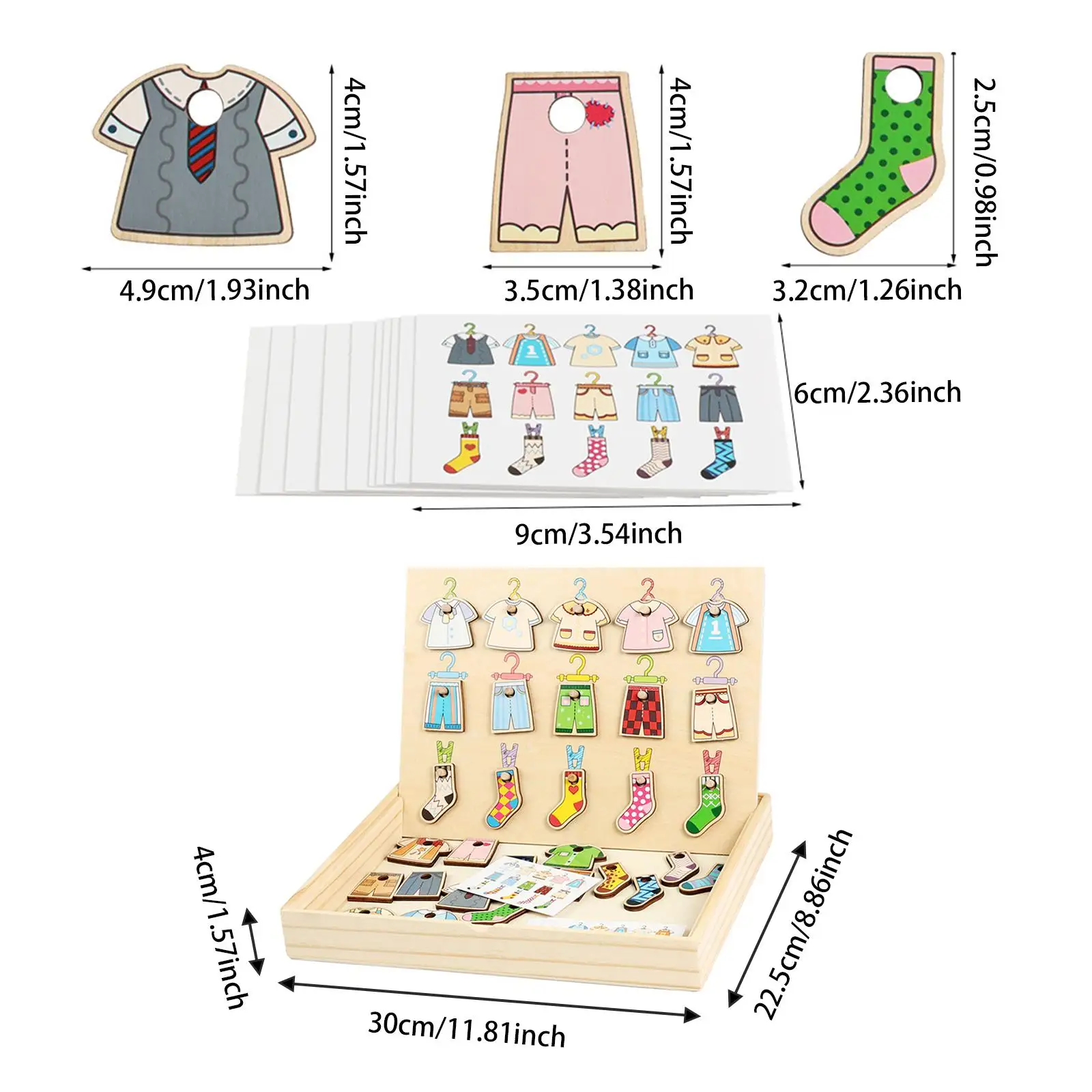 لعبة مطابقة الألوان على شكل الأطفال، ملابس معلقة، التنسيق بين اليد والعين، ألعاب تعليمية ألعاب تعليمية مبكرة للأطفال