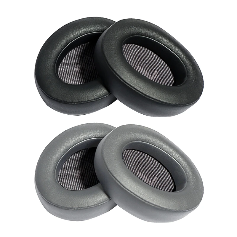 1 Pair of Replacement Ear Pads Cushion Earmuffs Cover Parts Earpads Pillow Replacement for EVEREST 700 Headphones