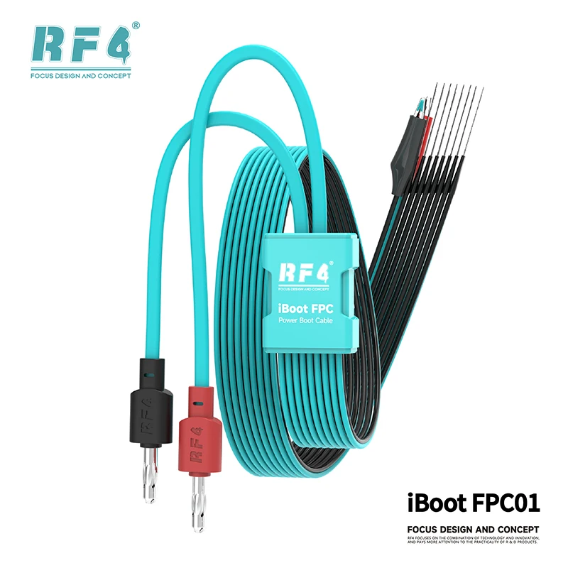 RF4 iBoot FPC01 Battery-free Boot Cable for Phone 8-17 Series Power Boot Cable Repair Boot Line Test Cord