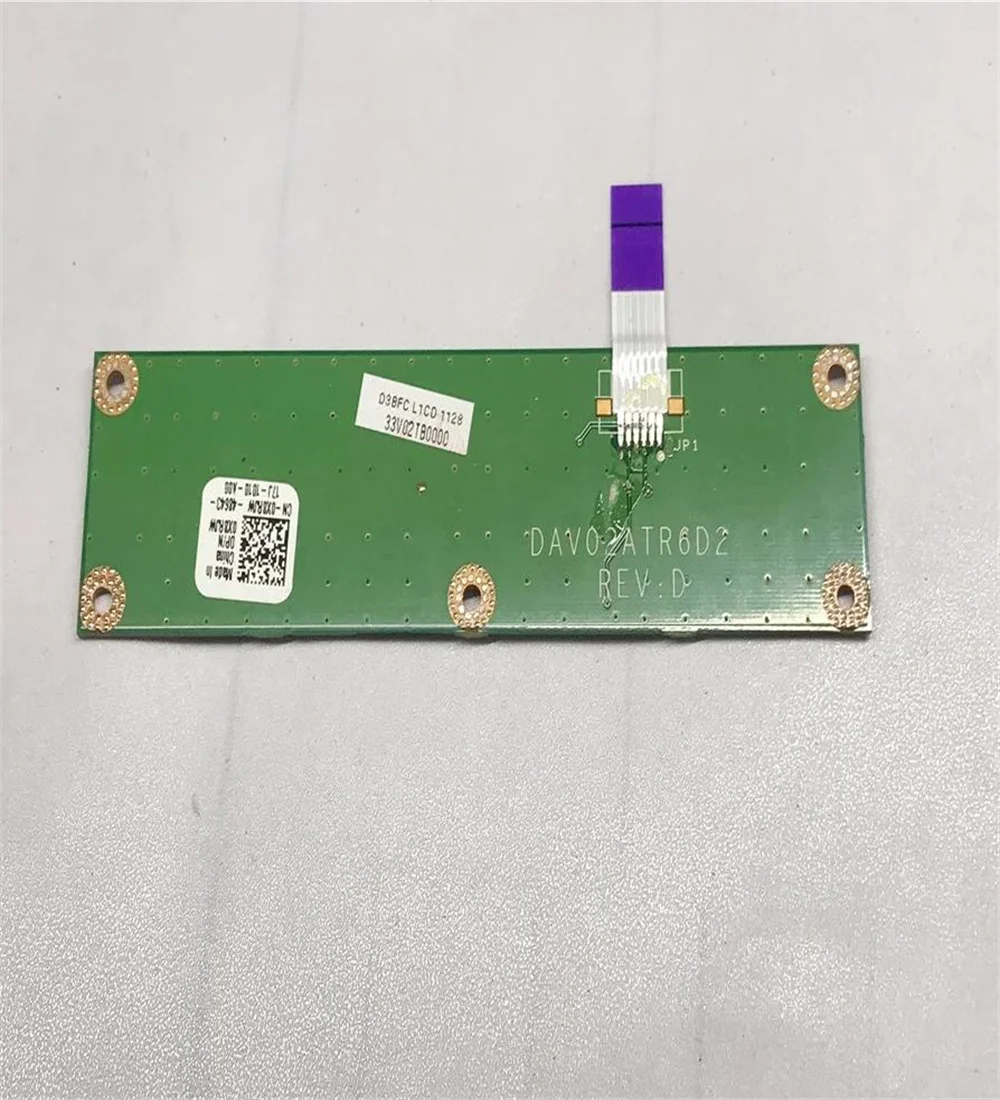 FOR Dell Inspiron 14 N4110 M411R M4110 3450 touchpad mouse left and right button board DAV02ATR6D2 DAV02AATR6D0 0X8RJW