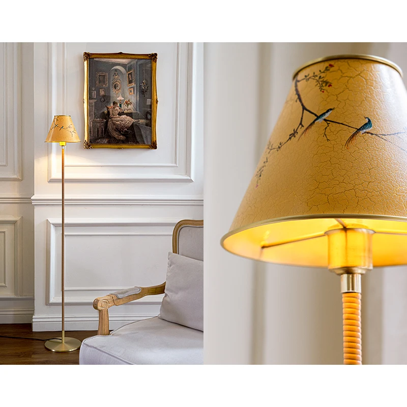

Floor lamp living room brass new bedroom study atmosphere