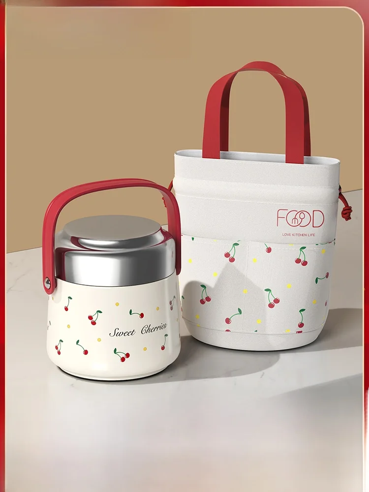 

Новинка 2025: Термос-контейнер для супа на 24 часа, ланч-бокс, бенто-бокс, домашняя термокружка из нержавеющей стали, лучший выбор для офисных работников