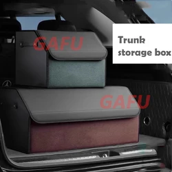 For Voyah Free 2021-2023 Car Trunk Storage Box Collapsible Car Storage Box Special Automobile Interior Modification Accessories