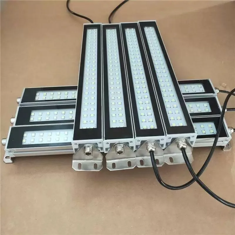 24V/220V Led Machine Tool Work Light Waterproof Oil-proof Explosion-proof Lamp CNC Lathe Lighting Lamp Aluminum Alloy Led Lamps