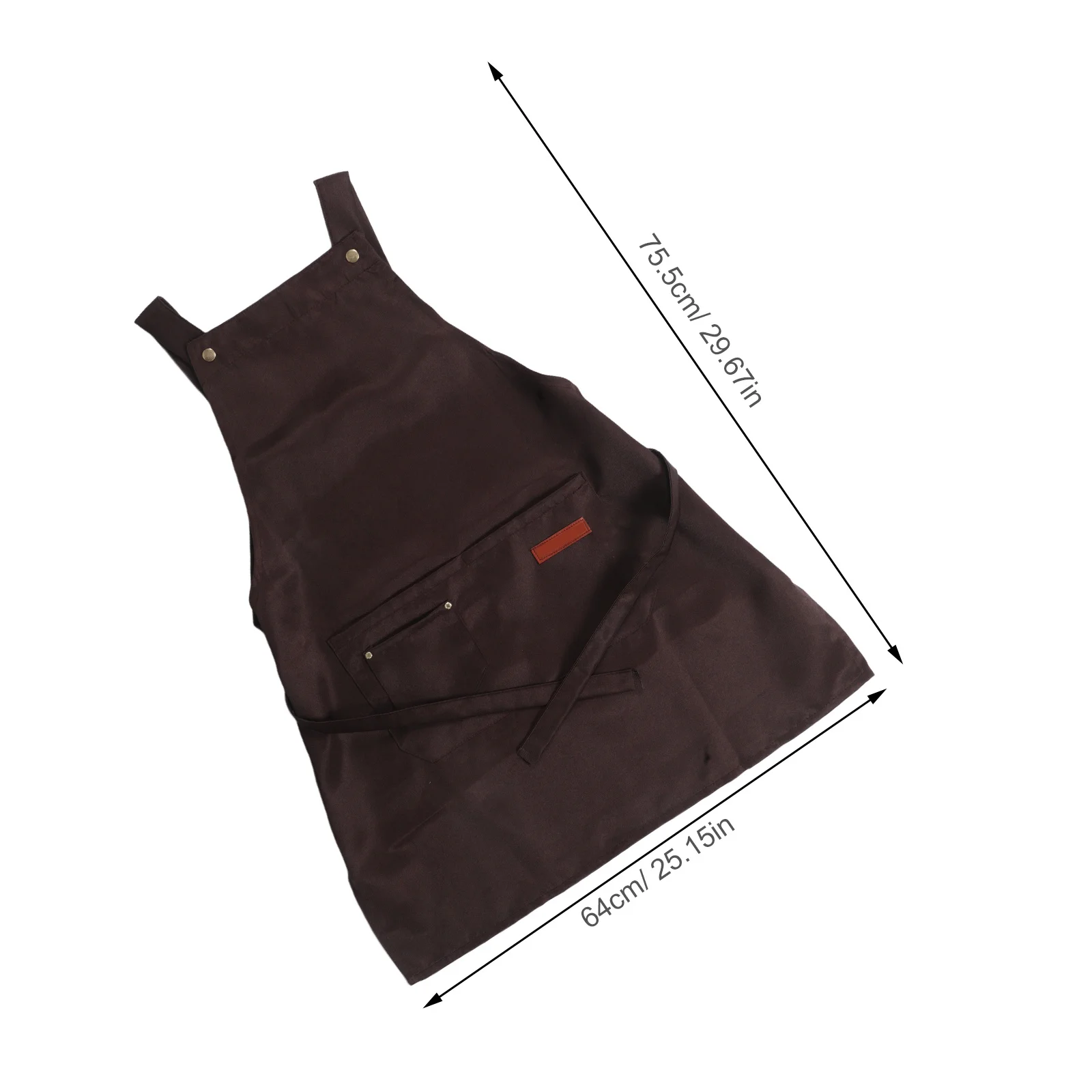 Wasserdichte kommerzielle Latzschürze, verstellbare Träger, Taschen, ölschmutzabweisend, für Küche, Kochen, Geschirrspülen, Server, Arbeitsschürze für Herren