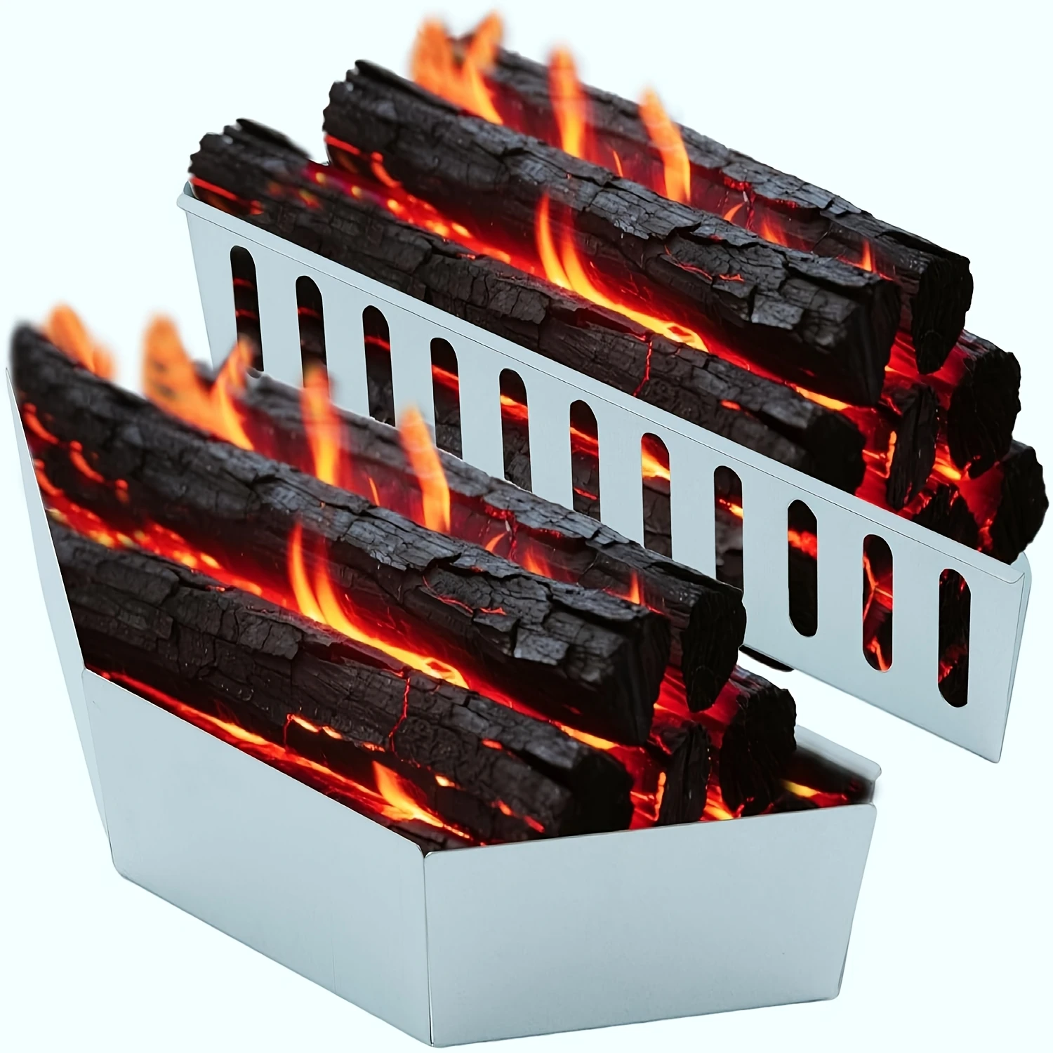 BBQ Stainless Steel Charcoal Basket for Weber Char-Basket Charcoal Holders Compatible with Weber 22 inch Charcoal Container